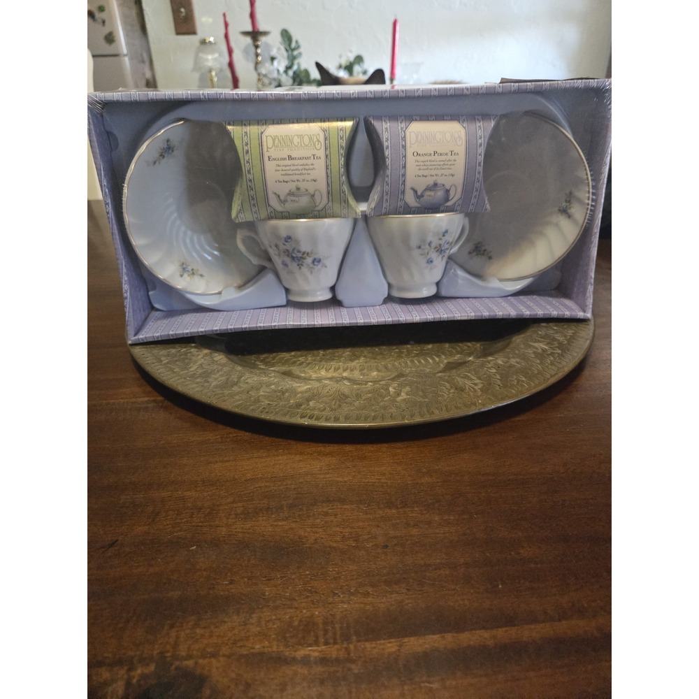 Vintage Porcelain Tea Cup And Saucer Set